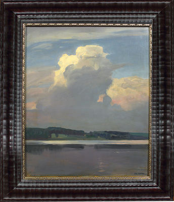 Клодт Николай Александрович. Облака над рекой 